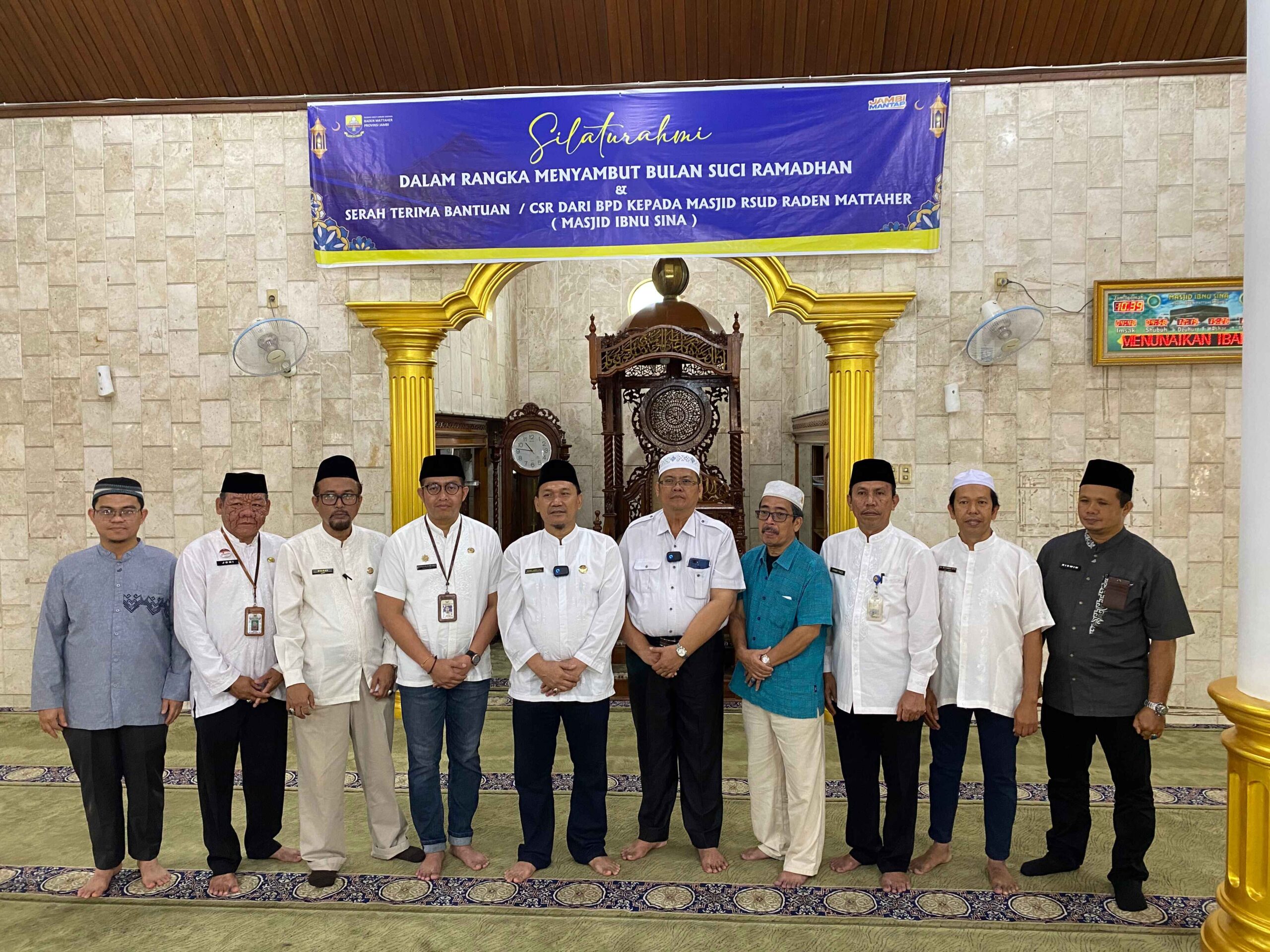 Kegiatan Silaturahmi Dalam Rangka Menyambut Bulan Suci Ramadhan 1445 H RSUD Raden Mattaher Jambi