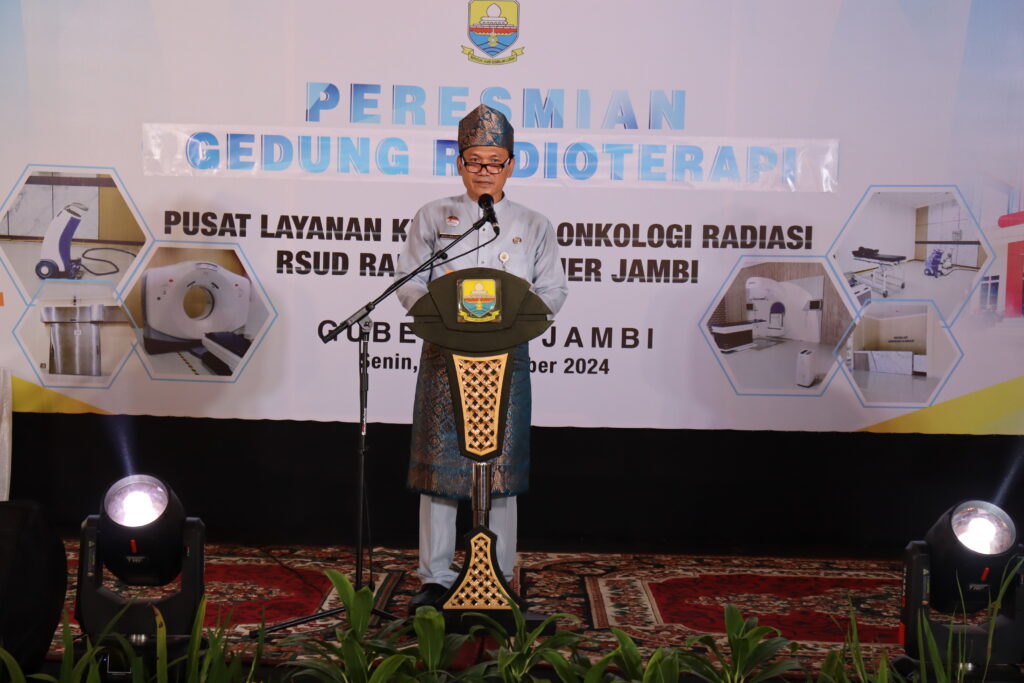 Peresmian Gedung Radioterapi & Pusat Layanan Kesehatan RSUD Raden Mattaher Jambi oleh Gubernur Jambi Dr.H.Al Haris, S.Sos.M.H     23/09/2024